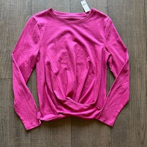 J Crew pink long sleeve size S